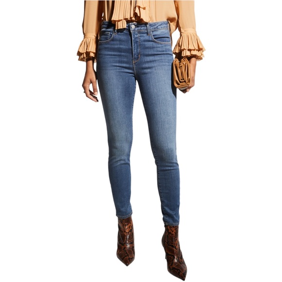 Jean Skinny Cheville Miss Me Taille 27 X 27 Bleu Clair Brodé - Neuf Avec étiquettes (NWT)